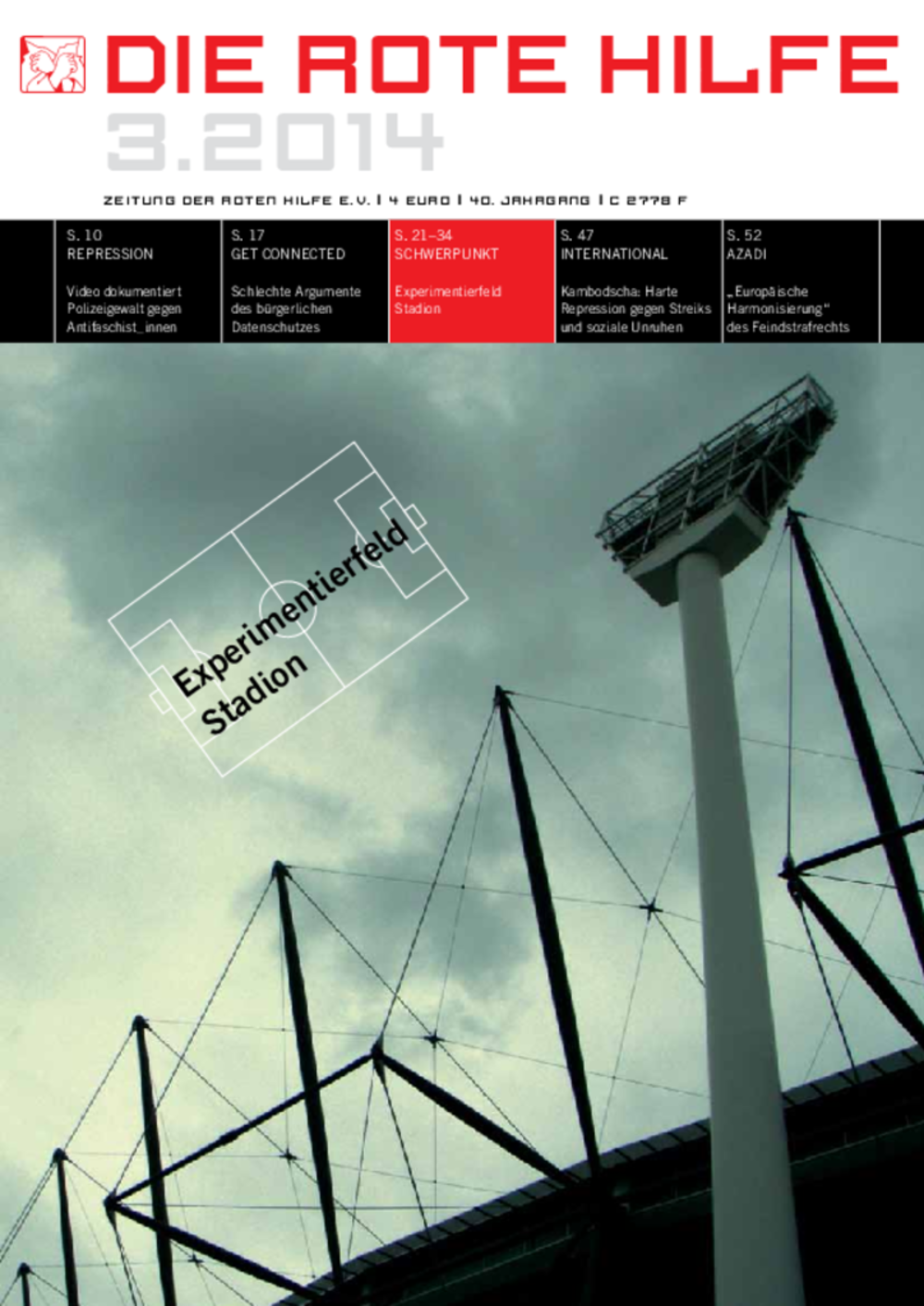 Cover von Rote Hilfe Zeitung 3/2014