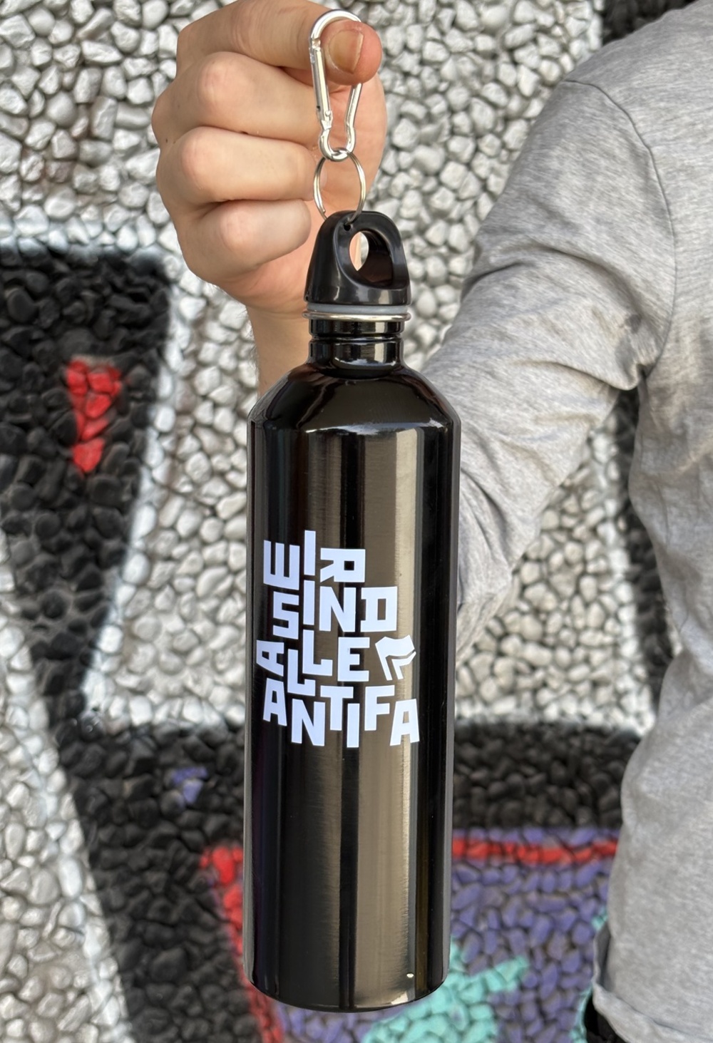 Trinkflasche - Wir sind alle Antifa Trinkflasche - Wir sind alle Antifa