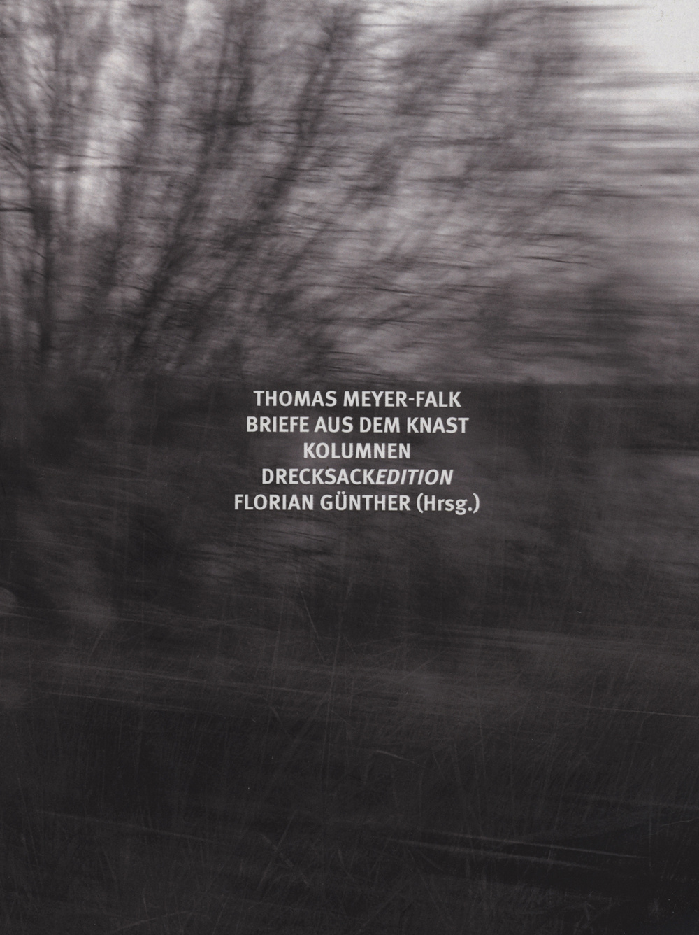 Cover des Buches "Briefe aus dem Knast"