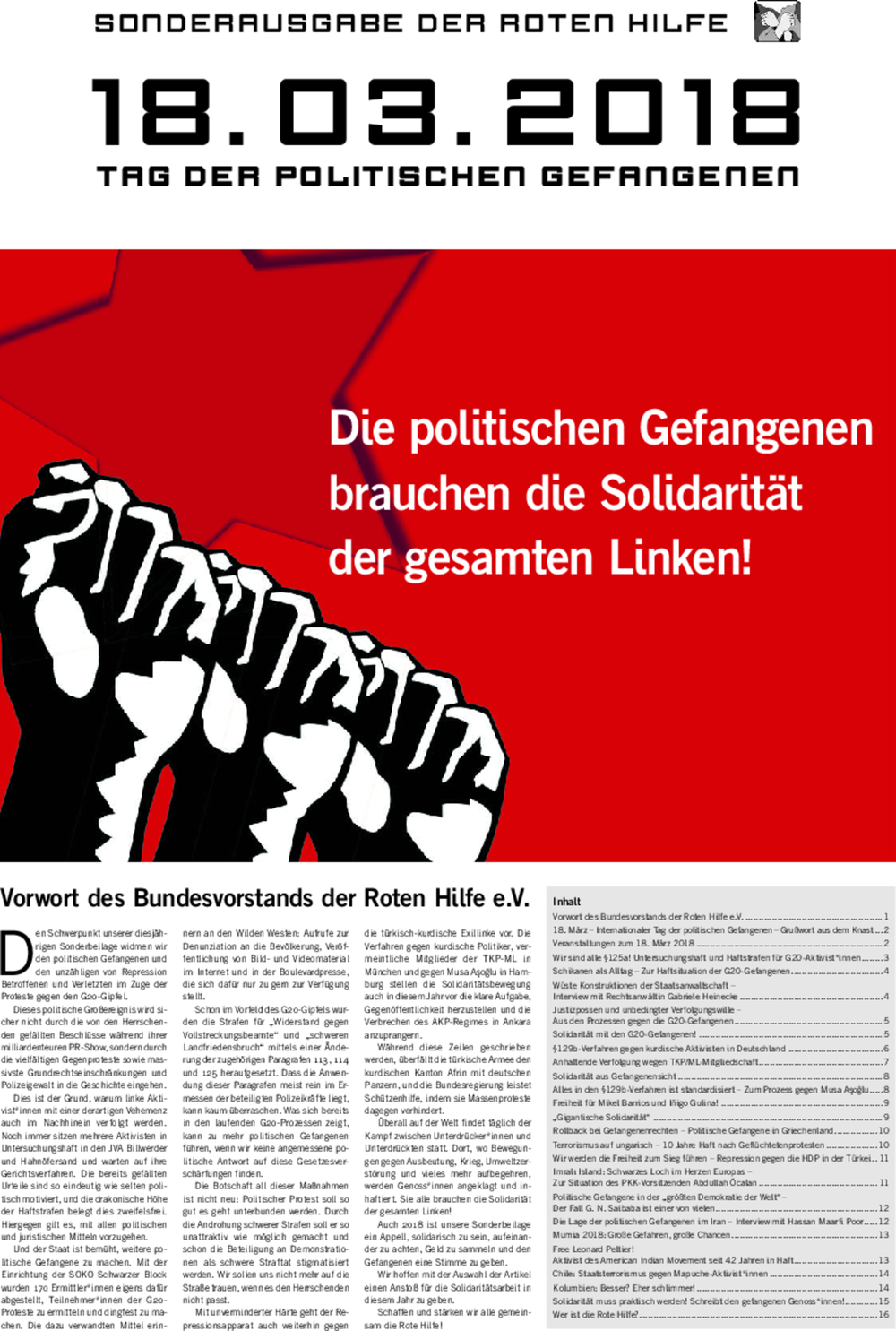 Vorschaubild: RHZ Sonderausgabe 18. März 2018