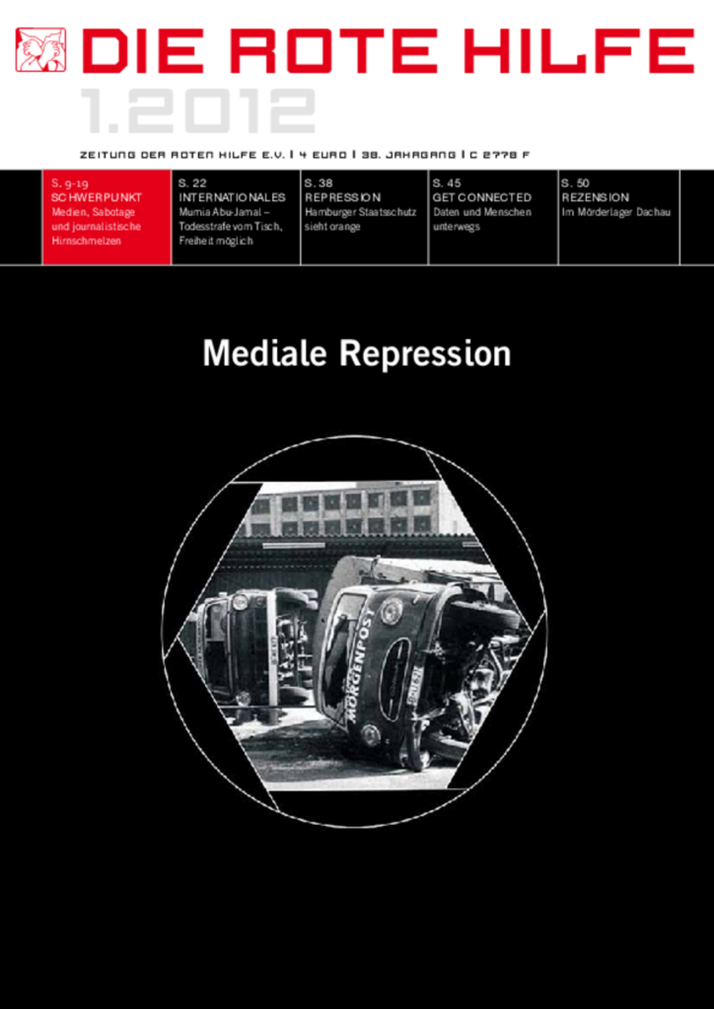 Cover von Rote Hilfe Zeitung 1/2012
