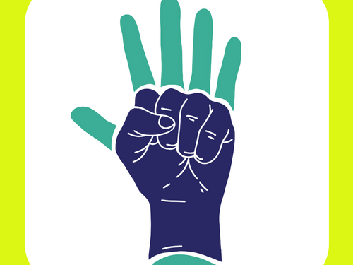 Logo der Kampagne "Finger weg von meiner DNA"