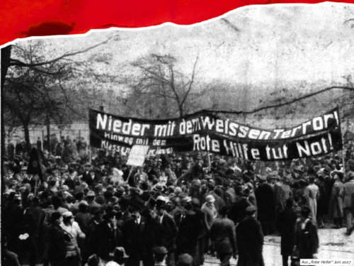 Vorschaubild: Zeitung: 100 Jahre Rote Hilfe